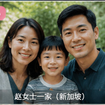 Zhao Family 案例头像