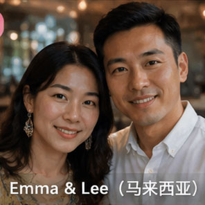 Emma & Lee 案例头像